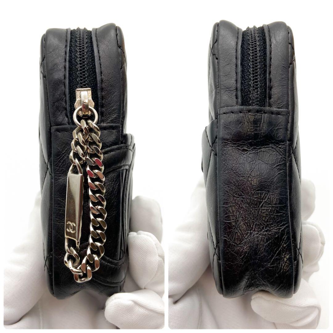 CHANEL マトラッセ タバコケース シガレットホルダー カンボン ライン