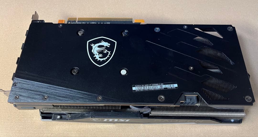 グラフィックボード・グラボ・ビデオカード MSI Radeon RX 6600 XT GAMING X 8G