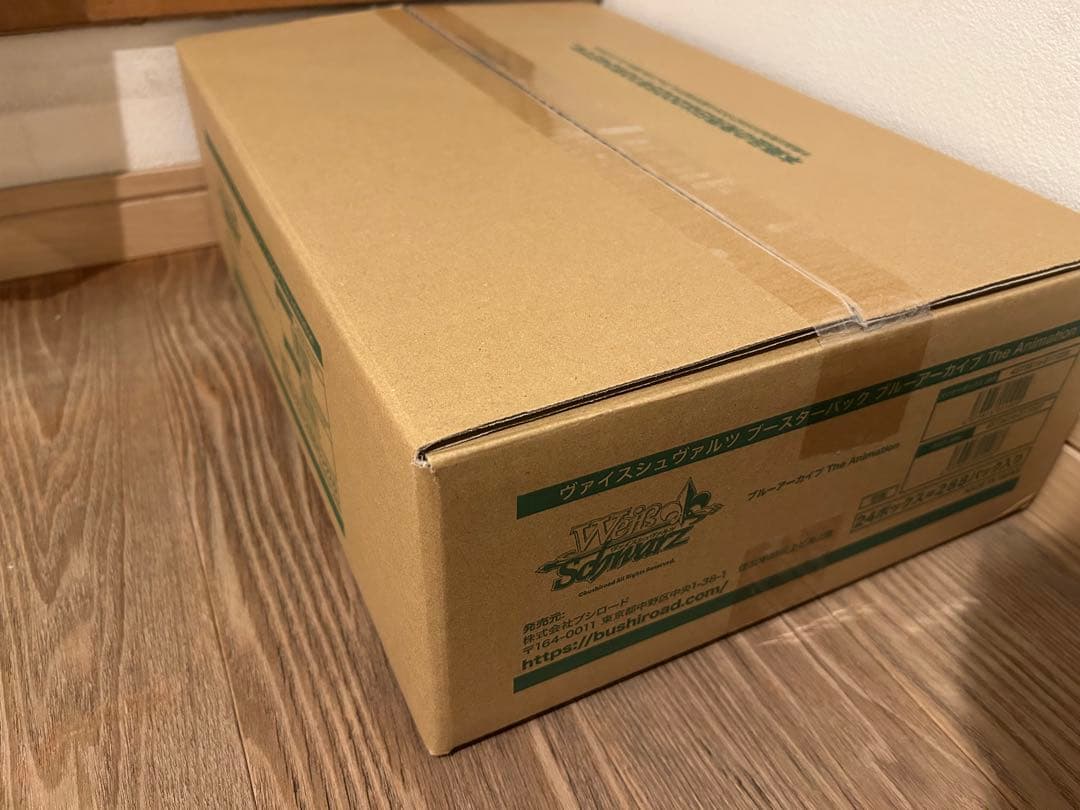 ヴァイスシュヴァルツ ブルーアーカイブThe Animation未開封1カートン