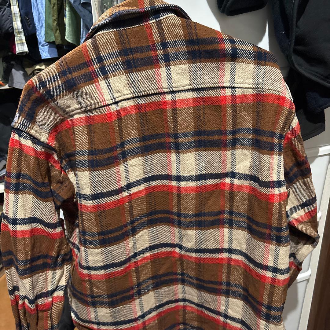 H.T　A Bathing Ape チェック柄ネルシャツ