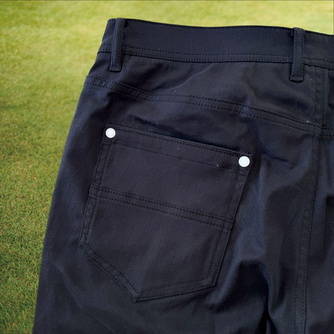 現行モデル　マスターバニー　パンツ　5 L ストレッチ　スリット　黒　色褪せ無し