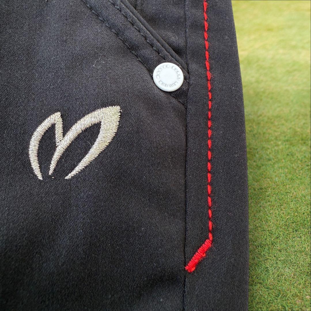 現行モデル　マスターバニー　パンツ　5 L ストレッチ　スリット　黒　色褪せ無し