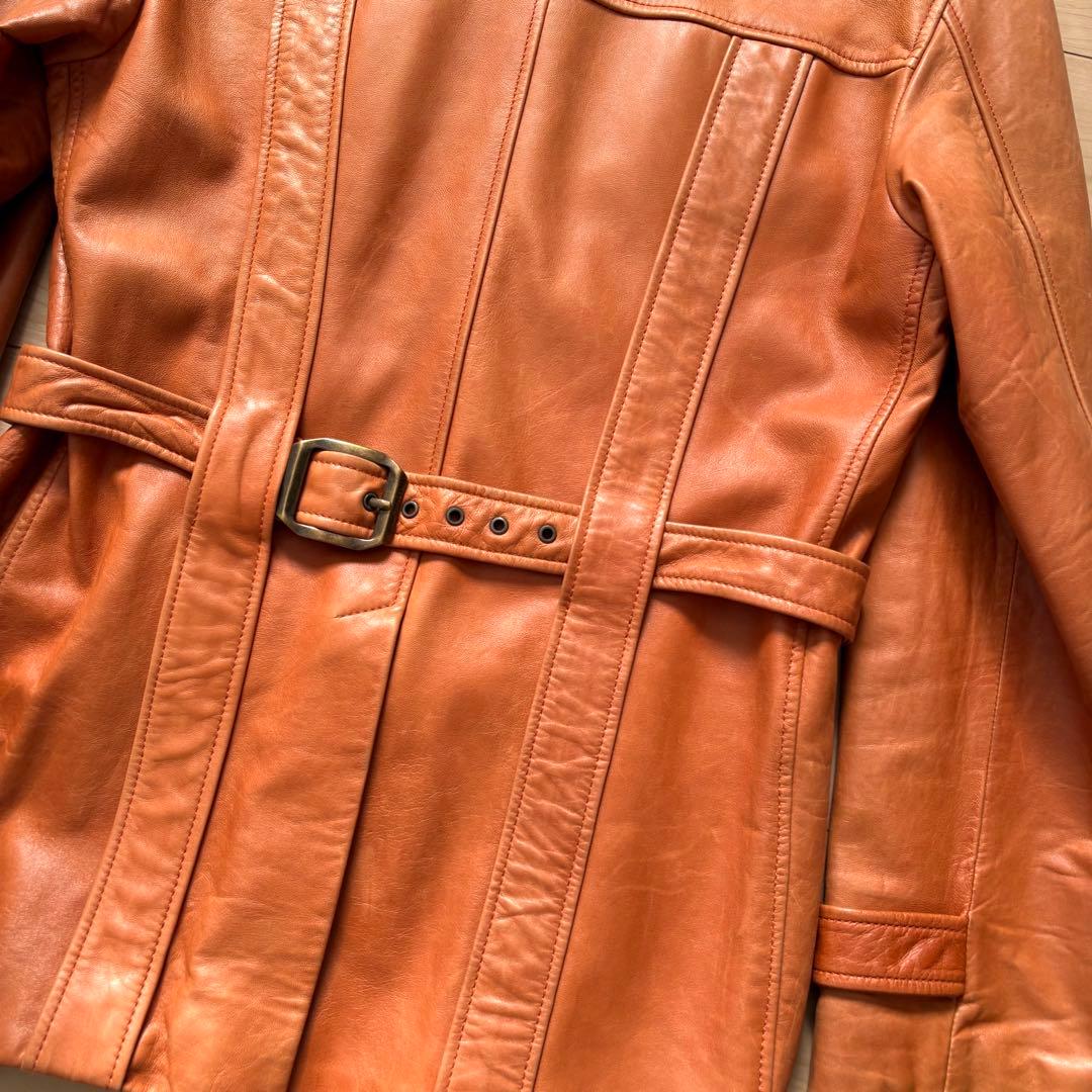 00s DOLCE & GABBANAレザージャケット 46 archive