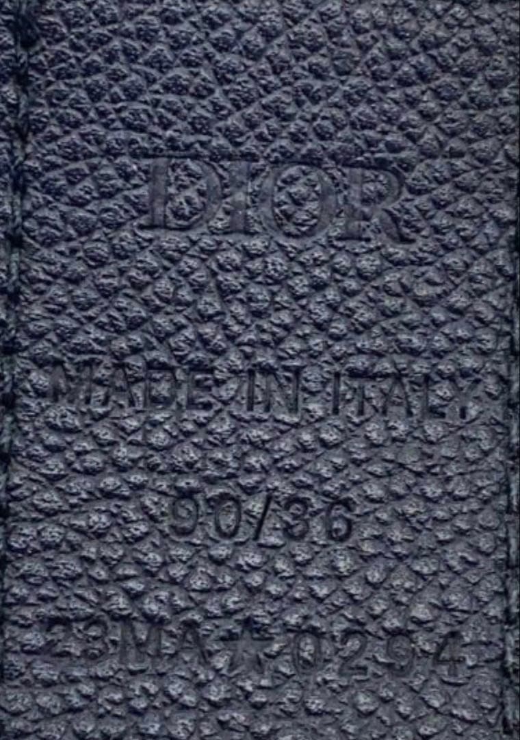 Christian dior リバーシブルベルト