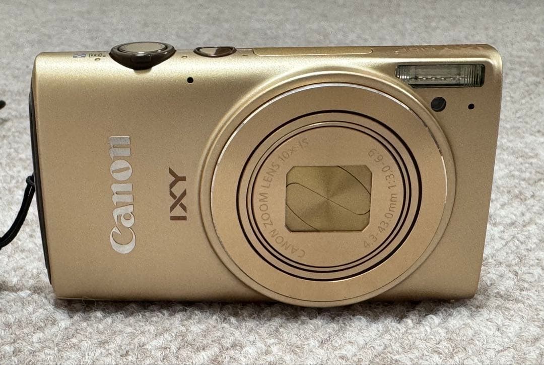 Canon IXY ゴールド コンパクトデジタルカメラ　610F 動作確認済み