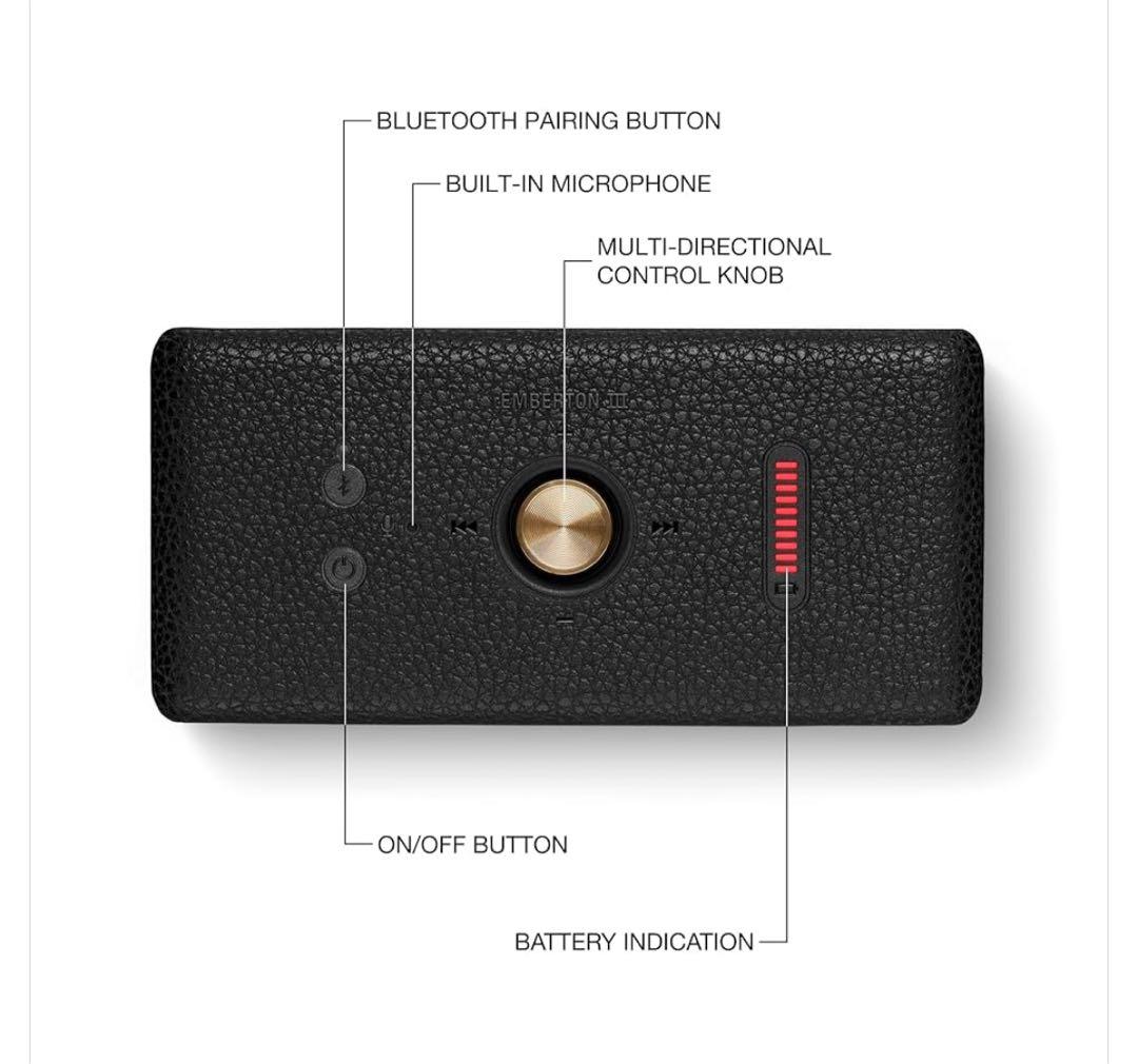 Marshall Emberton III ポータブルスピーカー　正規品