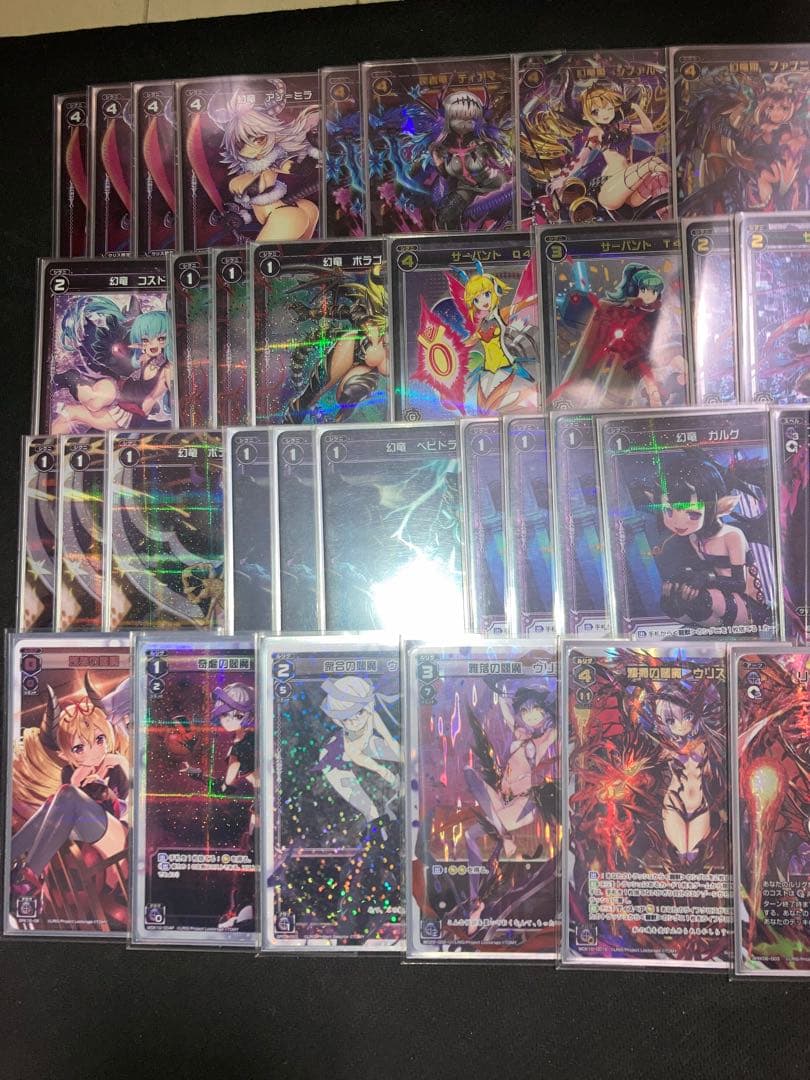 ウィクロス ウリス ほぼフルホイル デッキ wixoss