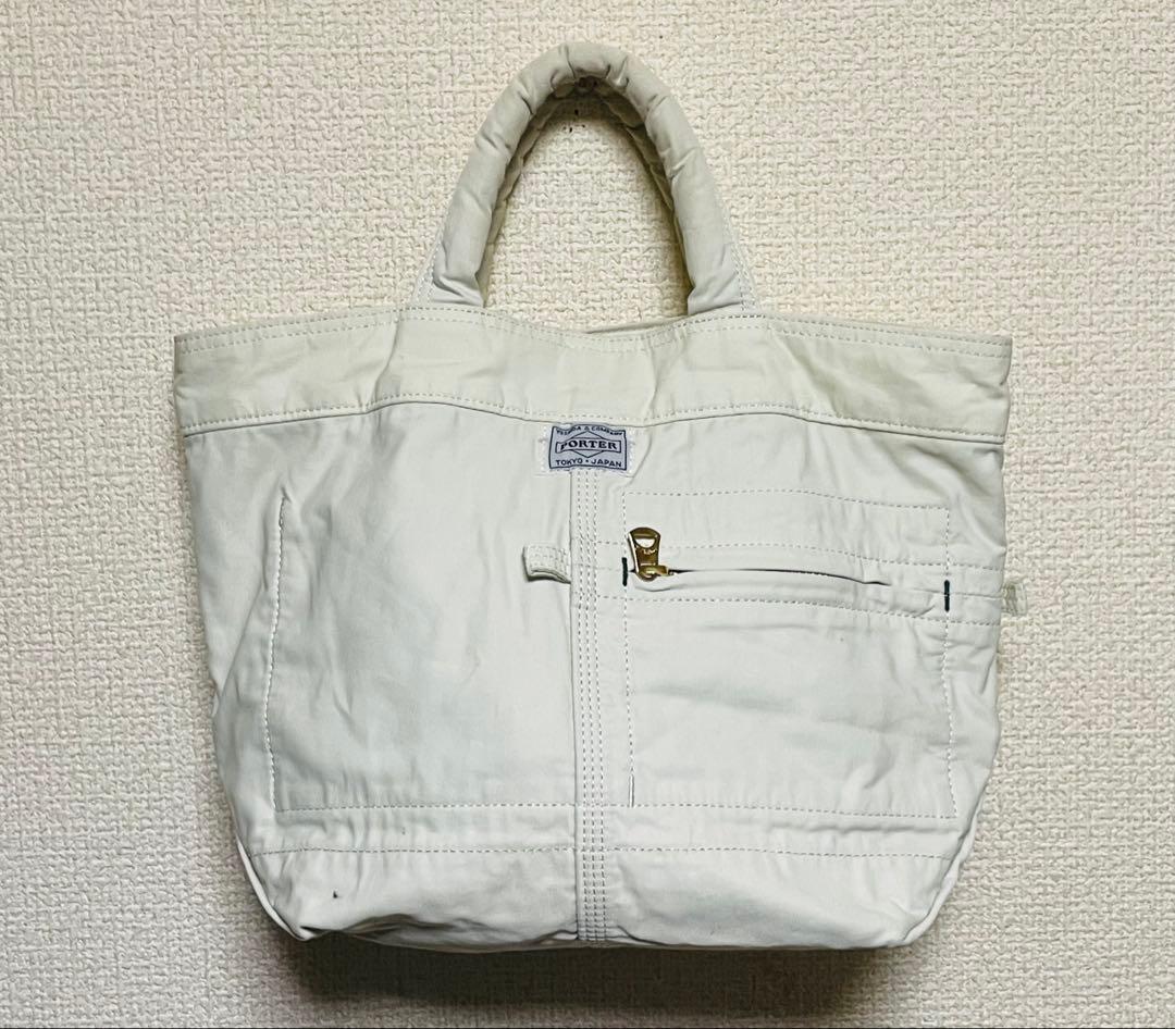 ポーター マイル トートバッグ 754-15115 吉田カバン オフホワイト