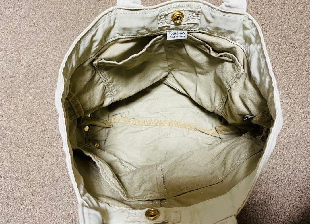 ポーター マイル トートバッグ 754-15115 吉田カバン オフホワイト