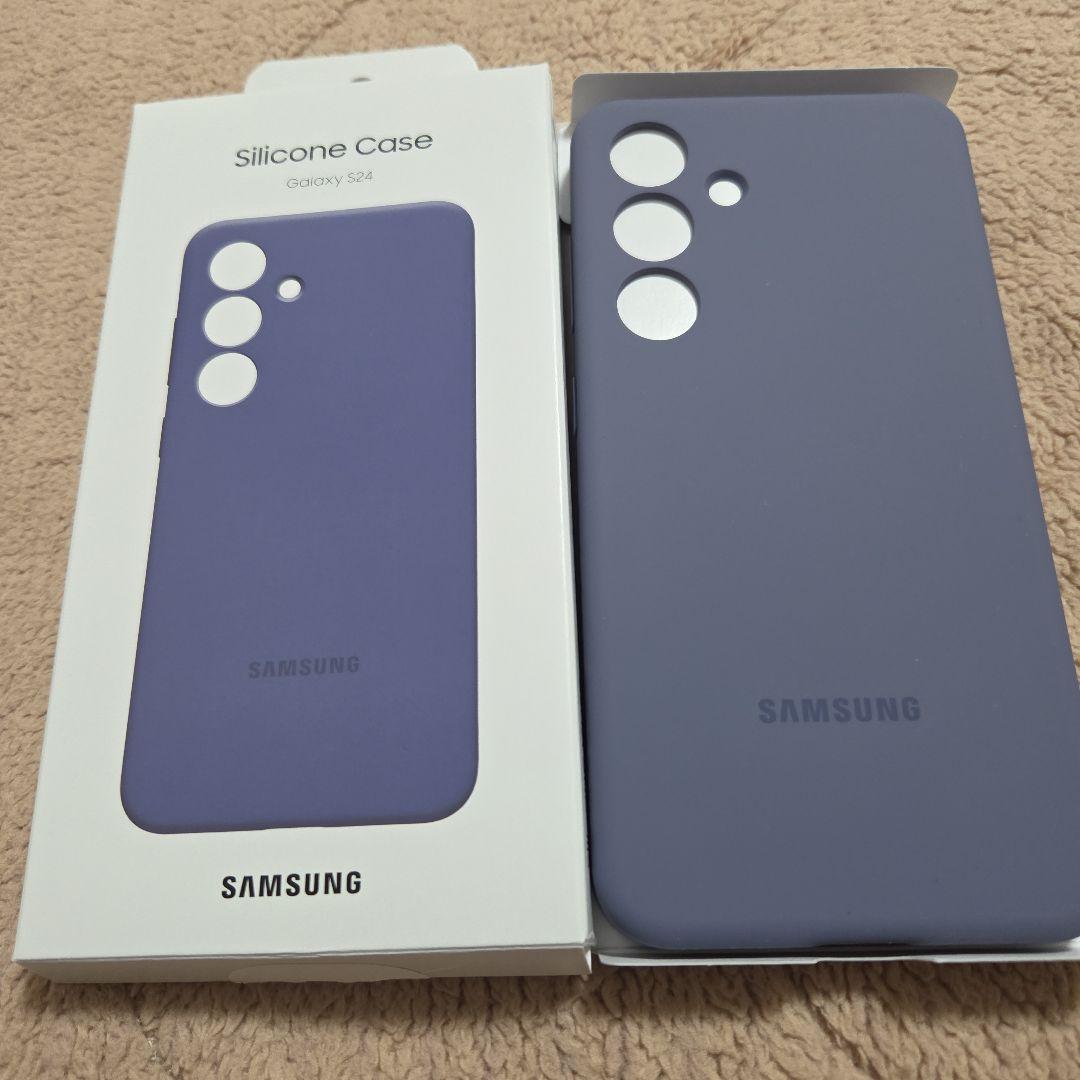 Galaxy S24(docomo/コバルトバイオレット/256G)＋純正ケース