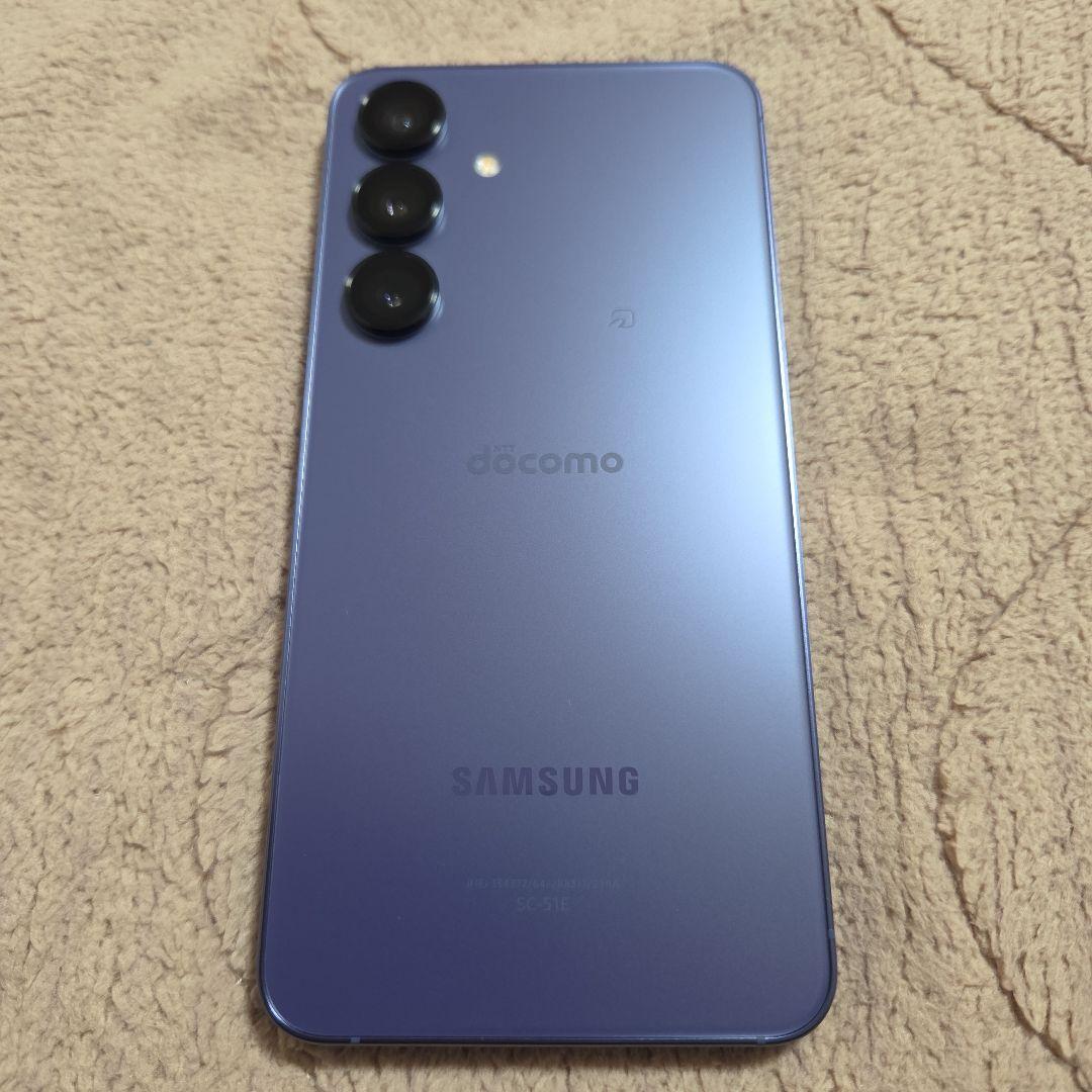 Galaxy S24(docomo/コバルトバイオレット/256G)＋純正ケース