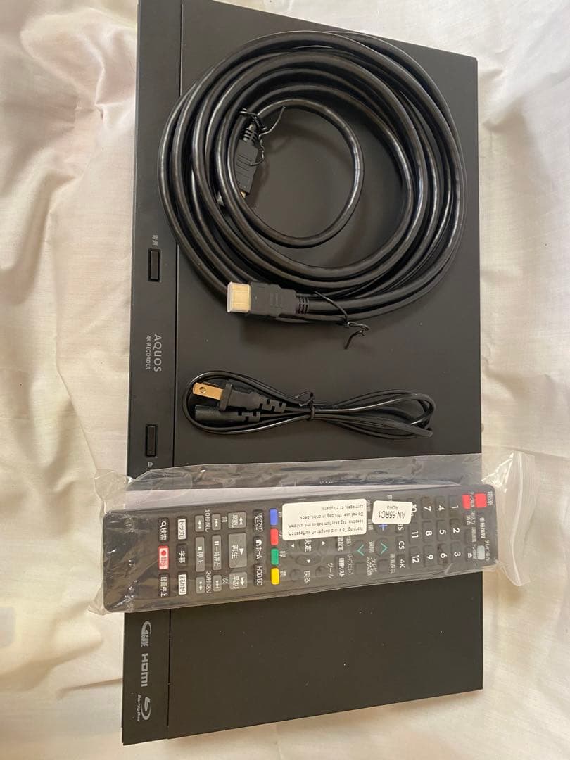 SHARP 4B-C20BT3 4Kブルーレイプレーヤー3番組　HDD202時間