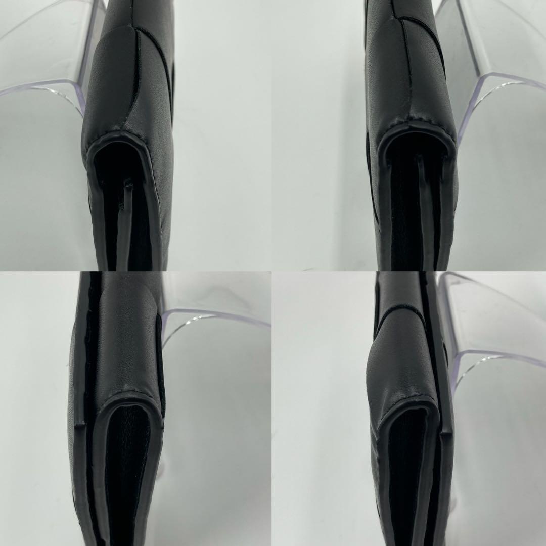 新品未使用BOTTEGA VENETA カセット イントレチャート 長財布 黒