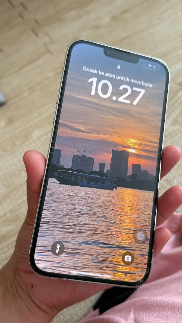 美品 iPhone 13 Pro Max 256GB ホワイト SIMフリー