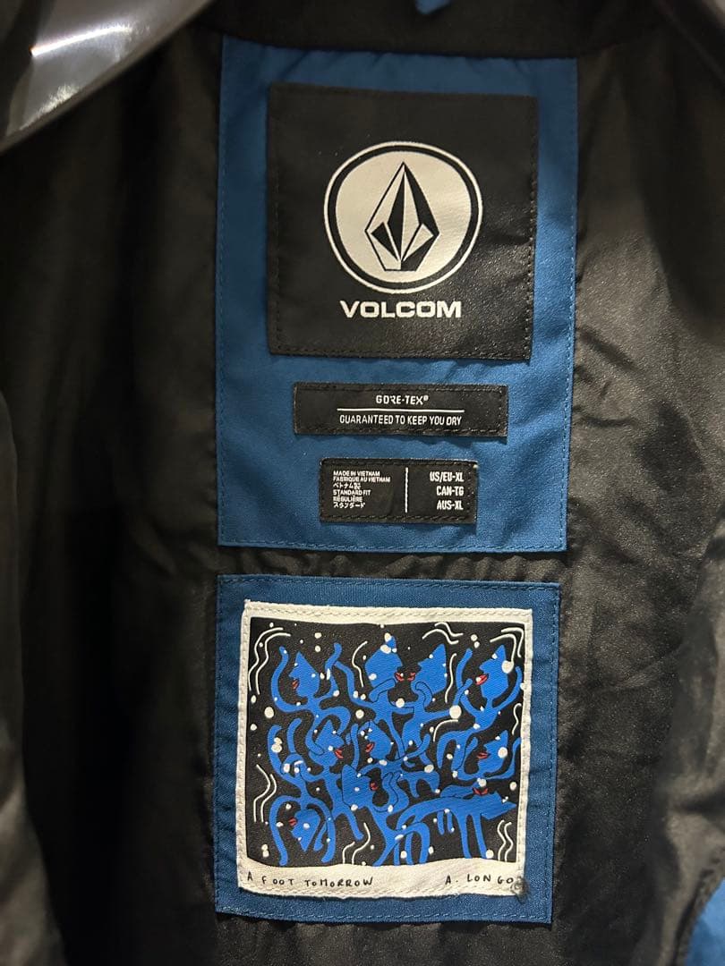 VOLCOM アーサーロンゴ GORE-TEX XL 新品　上下セット。