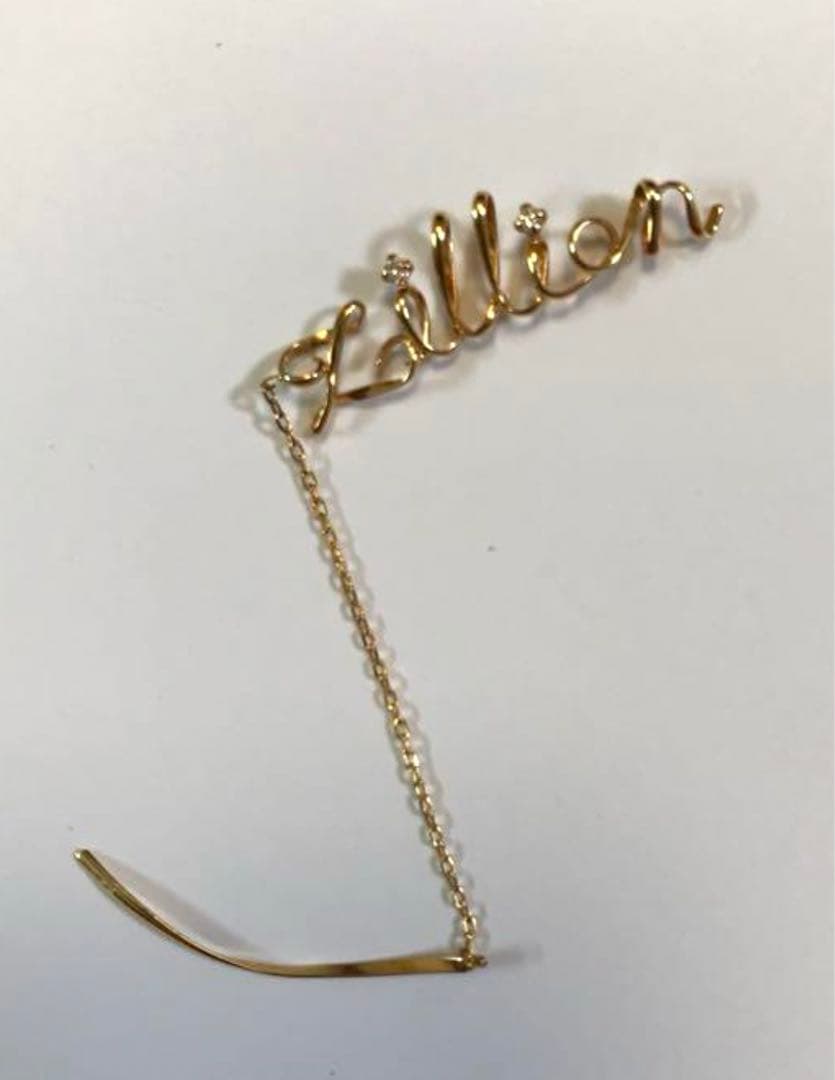 【限定値下げ】h.p.france K18 hull kelly 片耳ピアス