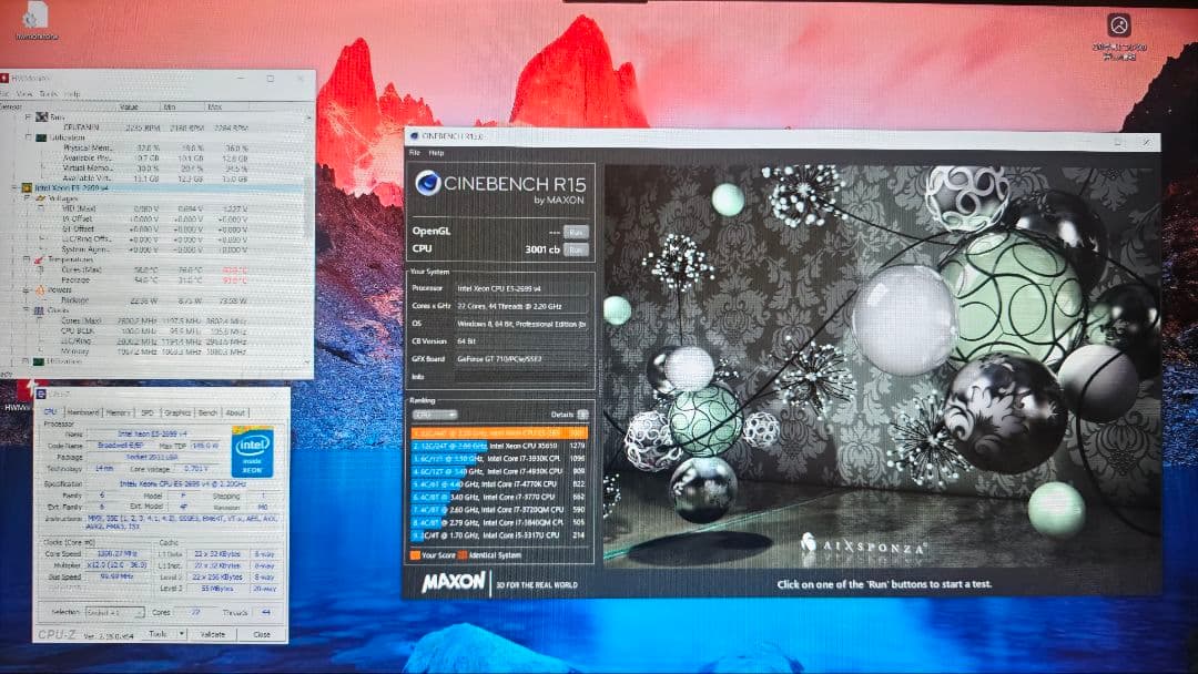 【動作確認済み】Intel Xeon E5-2699 V4 2個セット
