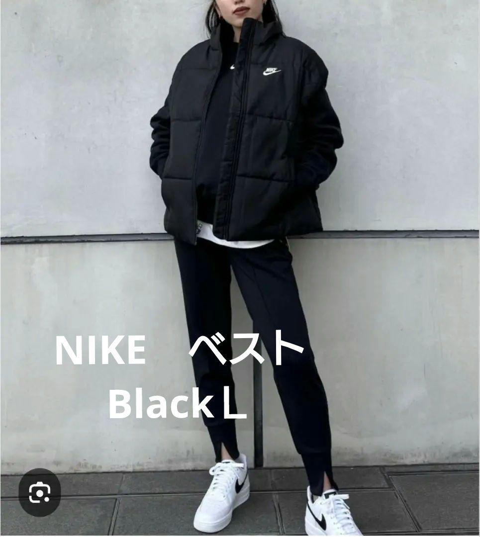 新品★定価13860円ナイキ★NIKE★Therma-FIT★ベスト★Lブラック
