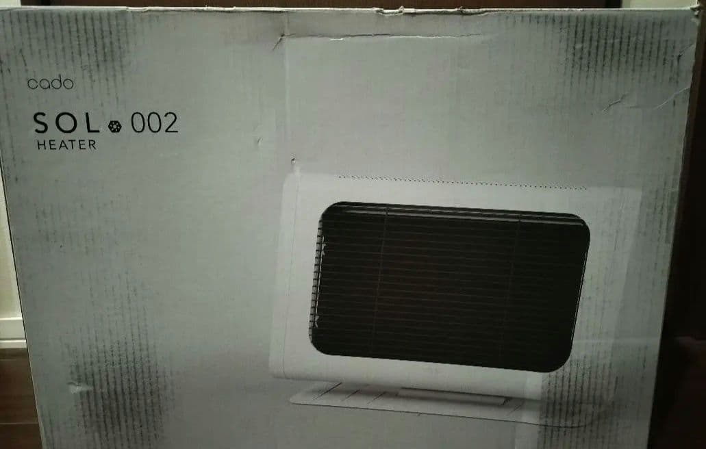 cado SOL / カドー 電気ヒーター ソル SOL-002 新品 ホワイト