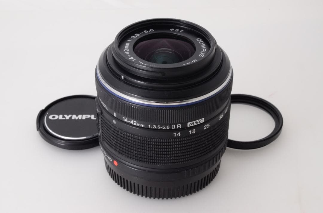 【❄フィルター付】オリンパス 14-42mm 14-42mm II R ブラック