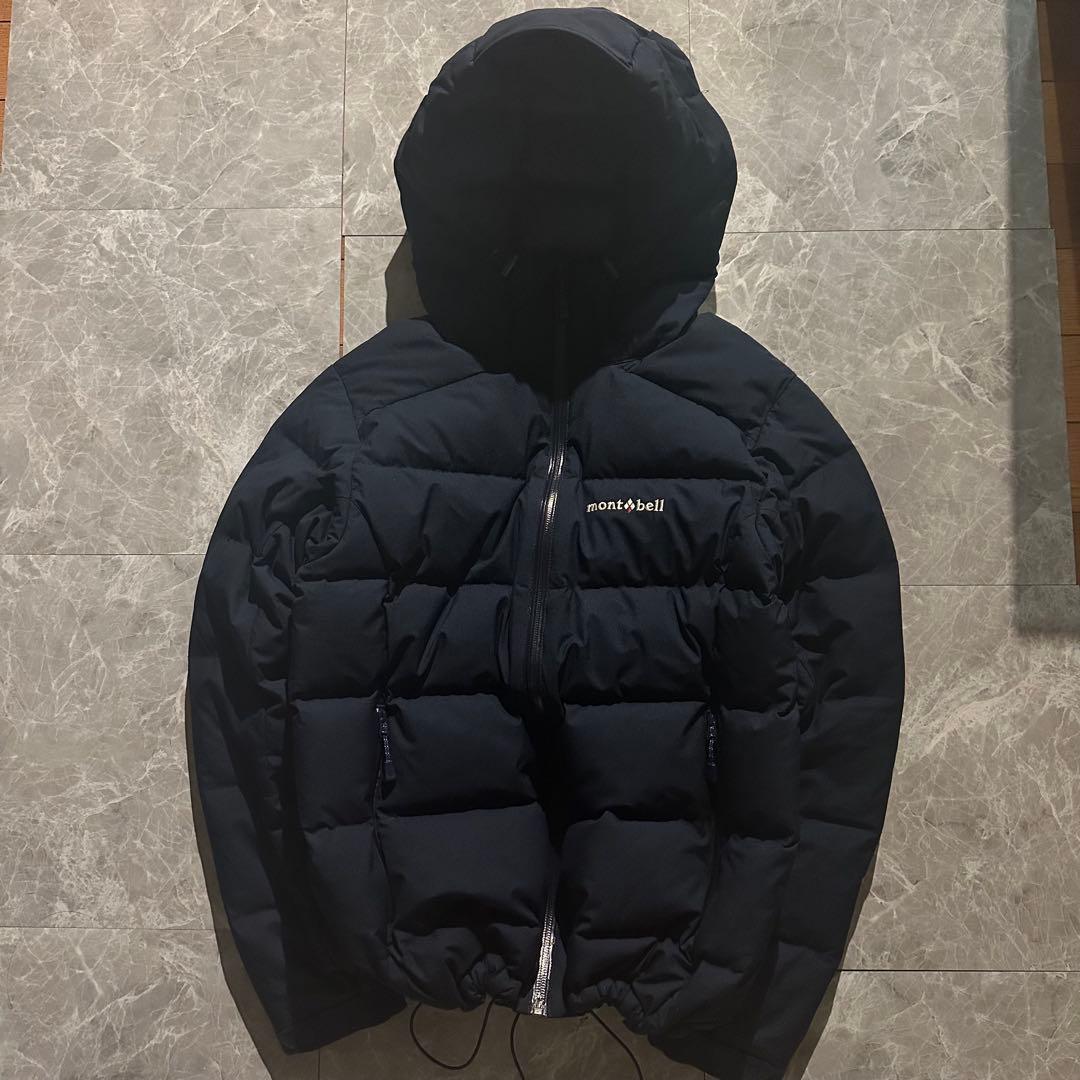 美品❗️】即完モデル！mont-bell パーマフロスト　ライトダウンパーカ 紺