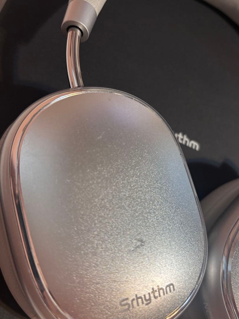 Srhythm ワイヤレスヘッドホン シルバー