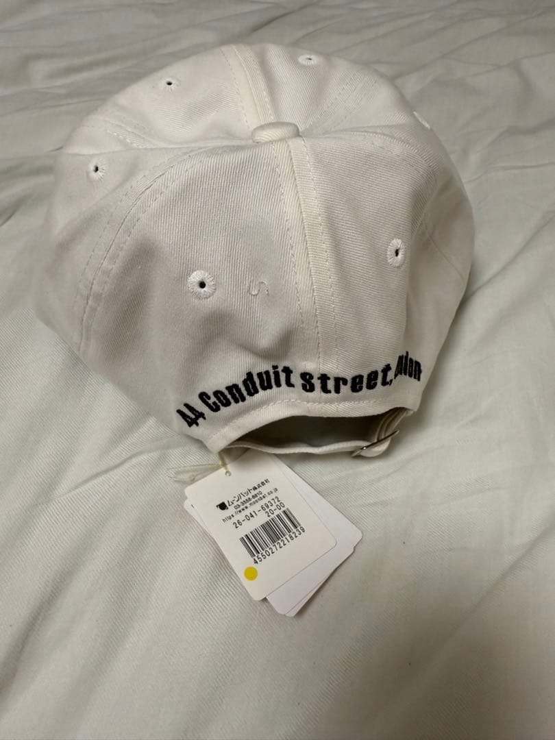 vivienne westwood ホワイト ベースボールキャップ