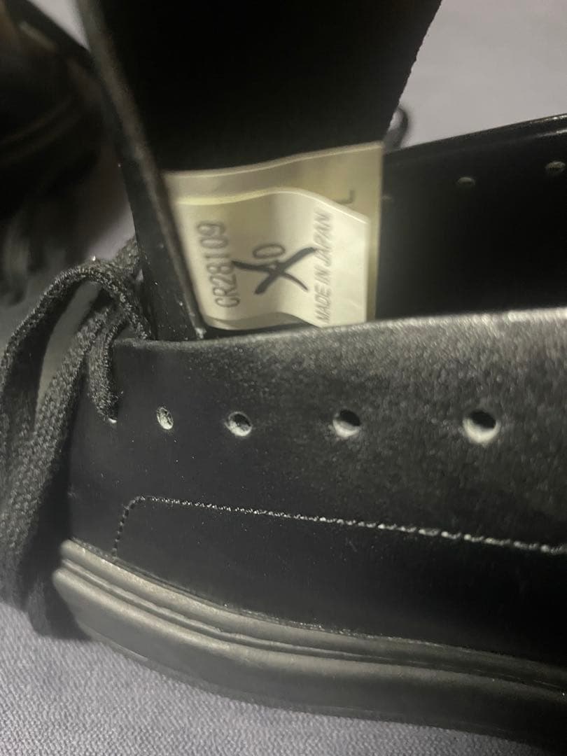 PATRICK×干場別注 クルーズライン レザー レースアップ GENOVA