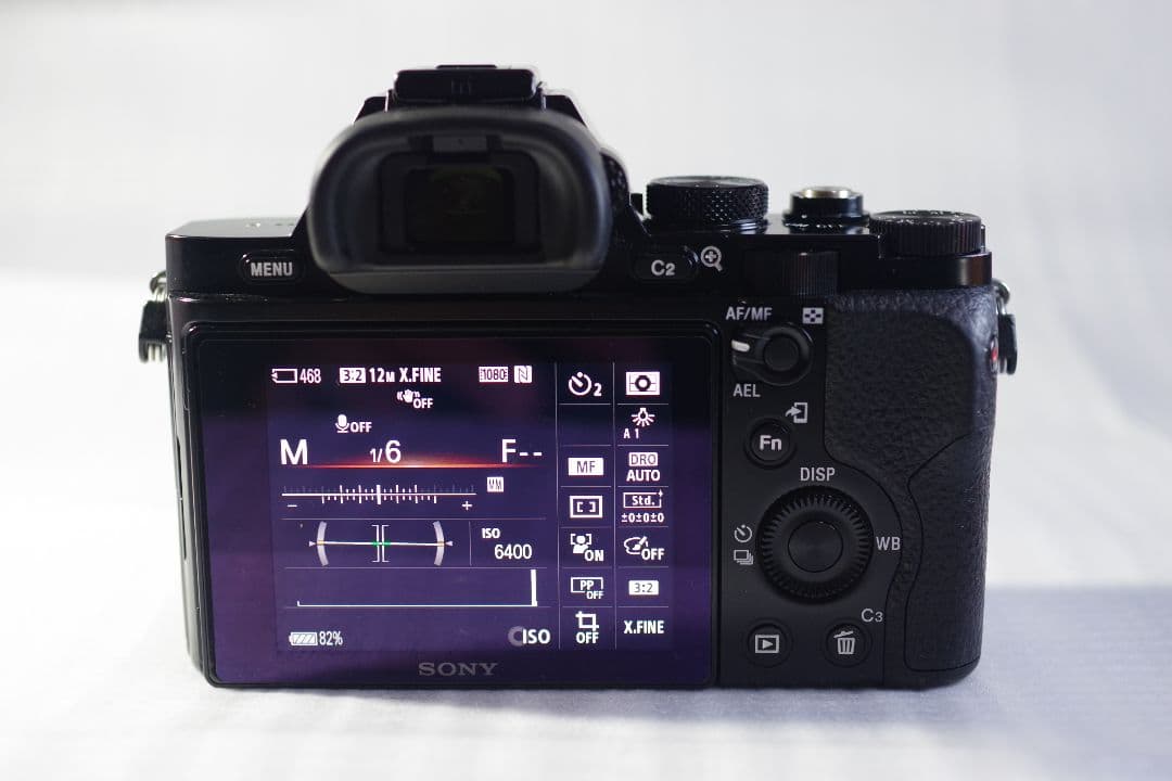 SONY α7S ミラーレス一眼 本体と付属品