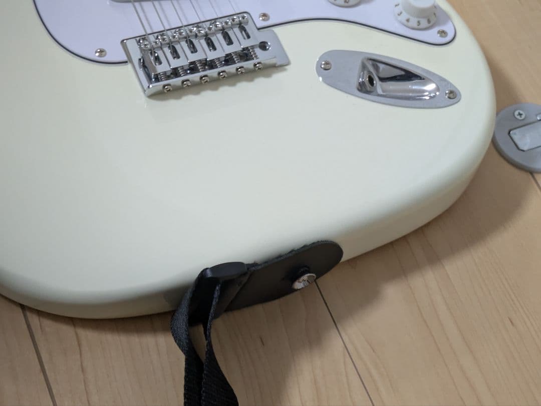 Photogenic エレキギター ホワイト ジャック線+ソフトケース付