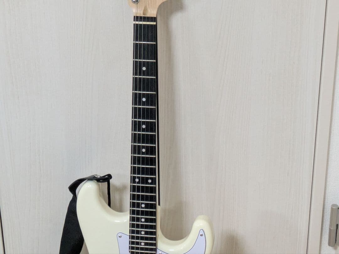 Photogenic エレキギター ホワイト ジャック線+ソフトケース付