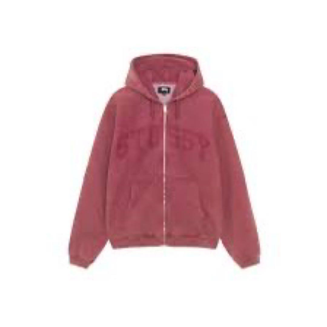 stussy ZIP HOODIE FADED GRAPHICステューシー