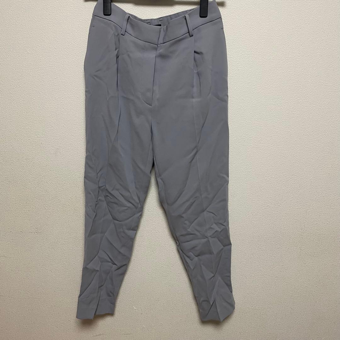 美品☆ 洗える プラステ 2024年モデル パンツスーツ ライトグレー