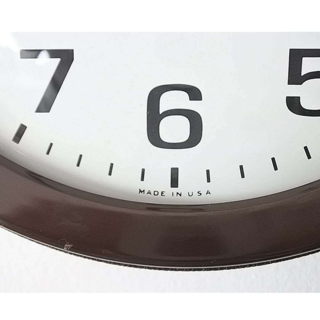 70's GENERAL ELECTRIC 壁掛け時計 スクールクロック