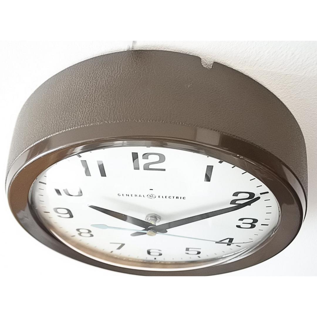70's GENERAL ELECTRIC 壁掛け時計 スクールクロック