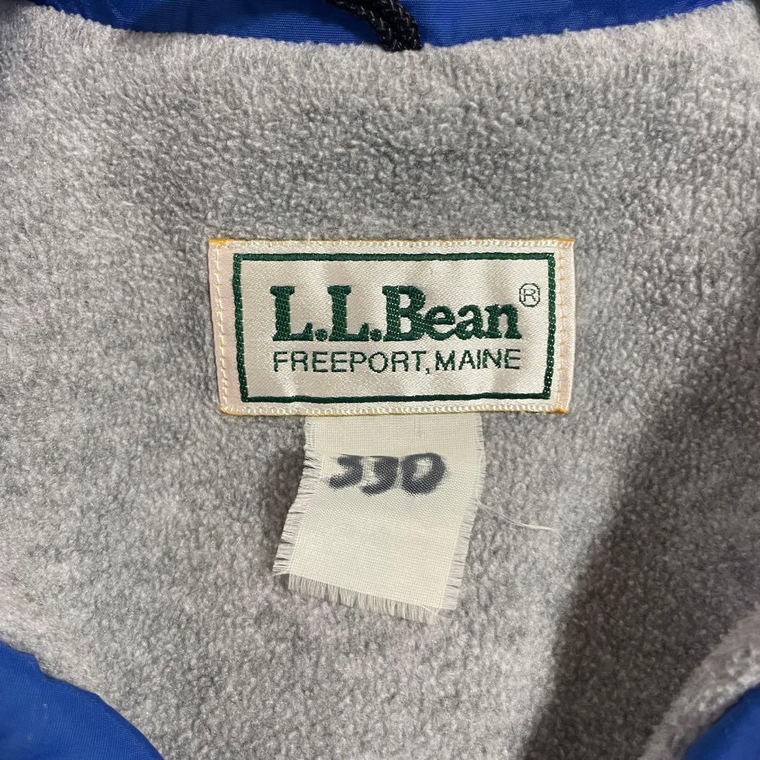 80年代 LL Bean チンスト付き コーチジャケット ブルー アメリカ製