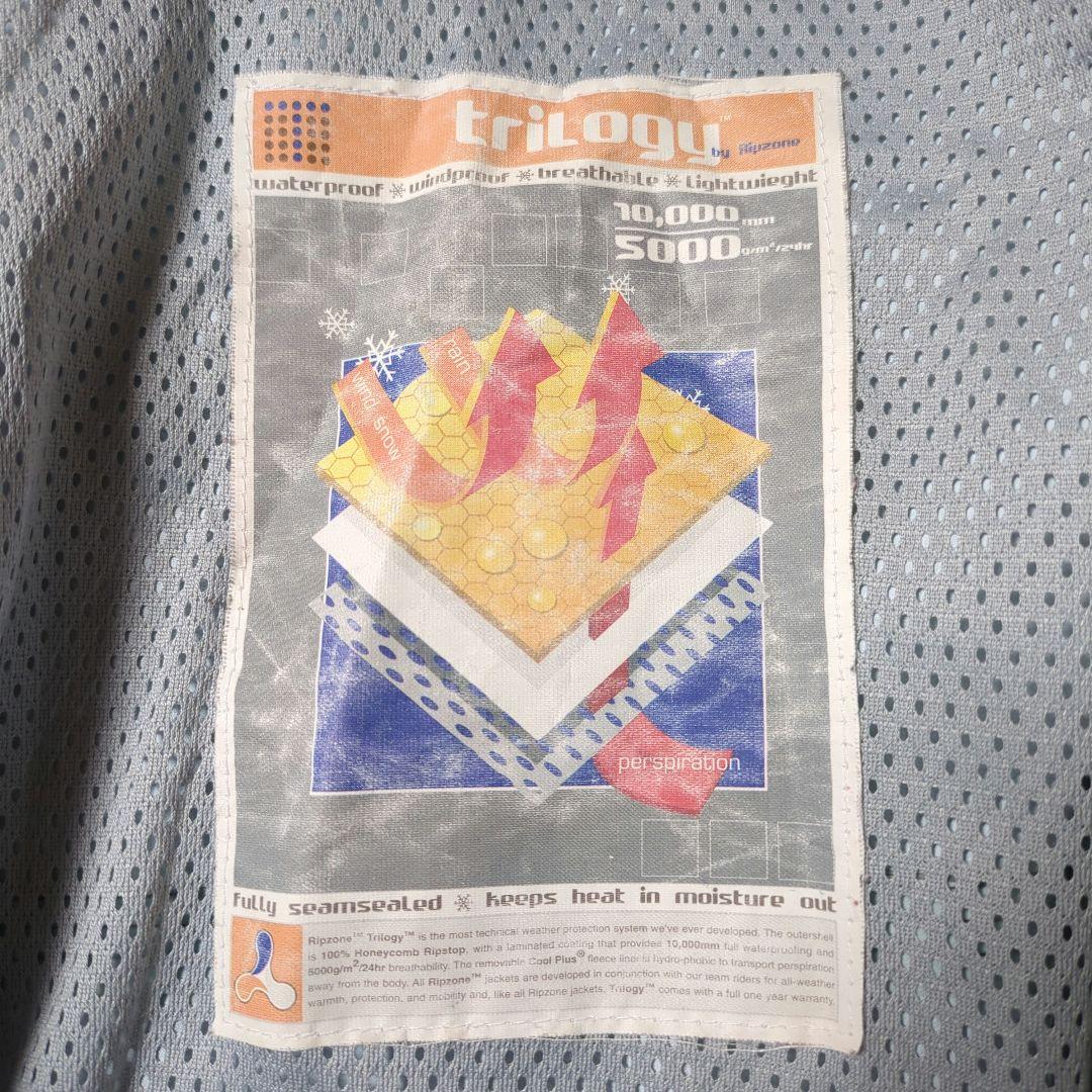 【月と兎様】TRILOGY スキー　スノボジャケット グレー系　XXL 希少