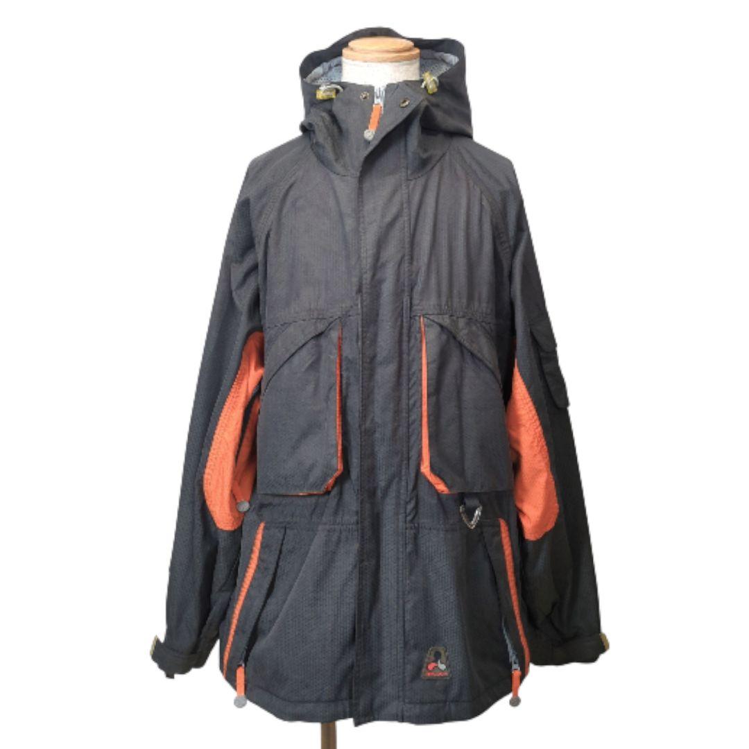 【月と兎様】TRILOGY スキー　スノボジャケット グレー系　XXL 希少