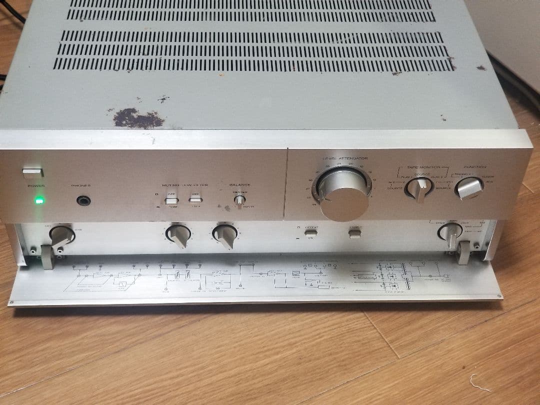 Lo-D 日立 HA-7700 プリメインアンプ 専門業者レストア済 完動品