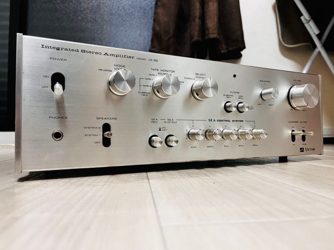 Victor JA-S5 プリメインアンプ1973 年頃