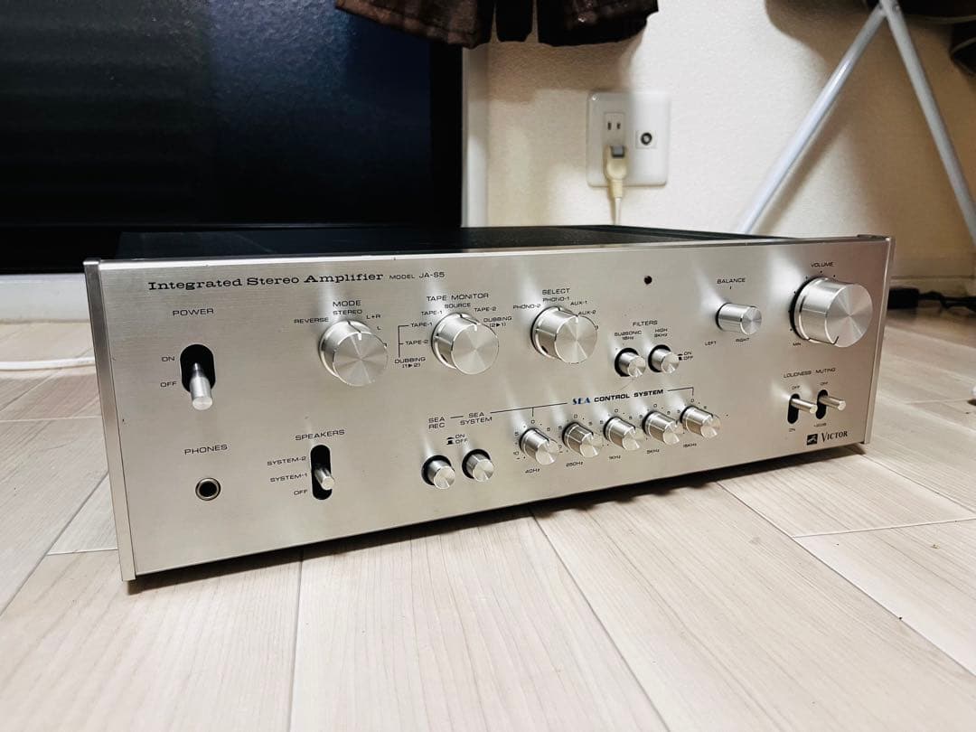 Victor JA-S5 プリメインアンプ1973 年頃