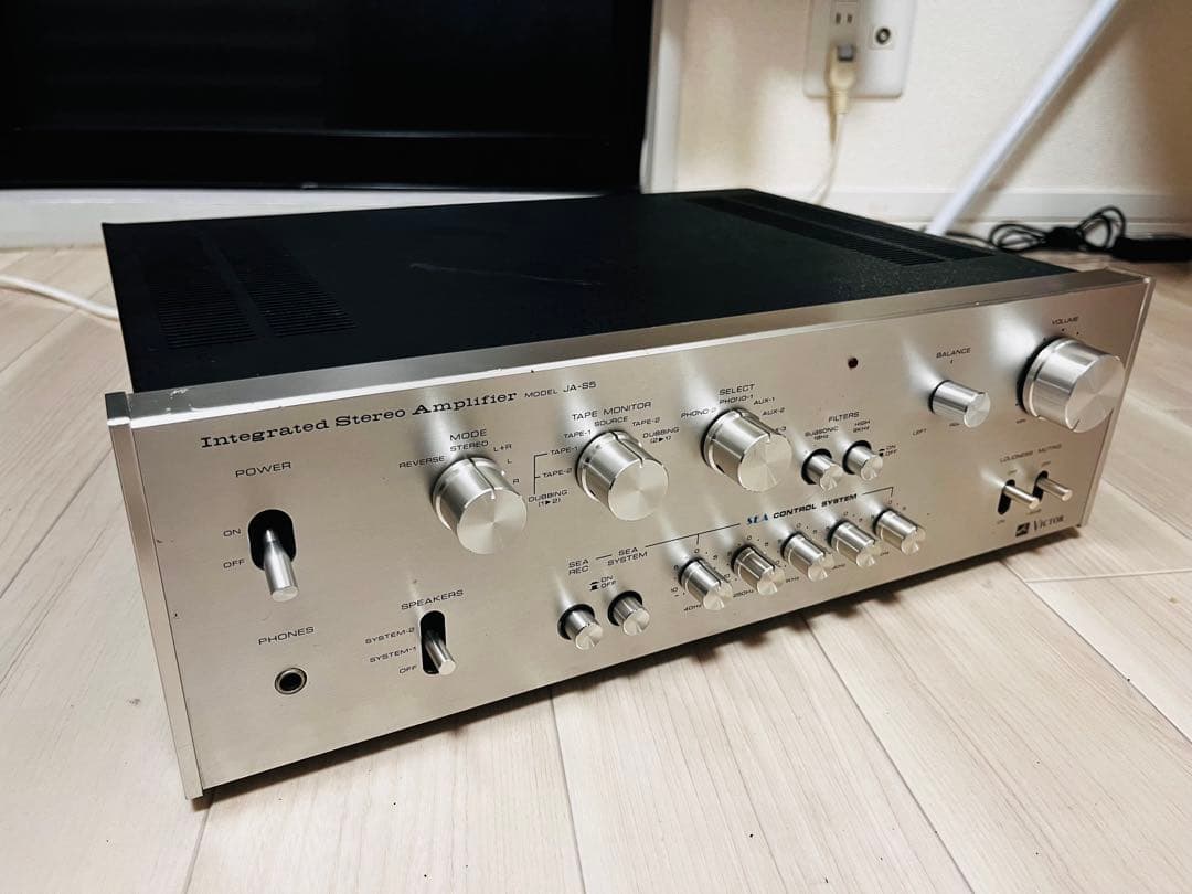 Victor JA-S5 プリメインアンプ1973 年頃