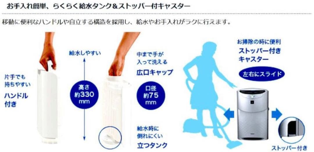 SHARP プラズマクラスター 加湿空気清浄機