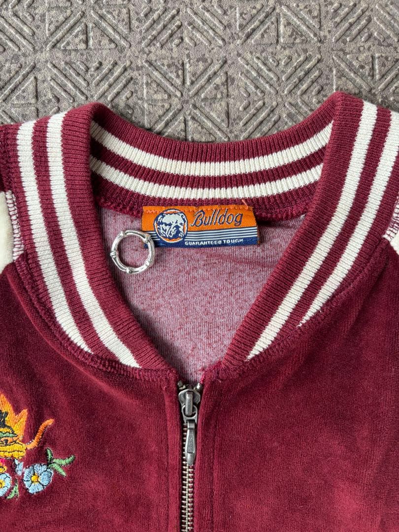 70~80s ベロア スカジャン