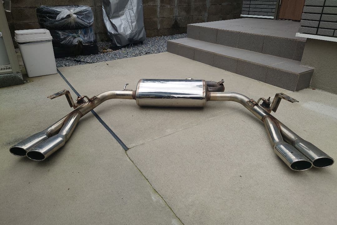 azr６０用ステンレス製4本だしマフラー