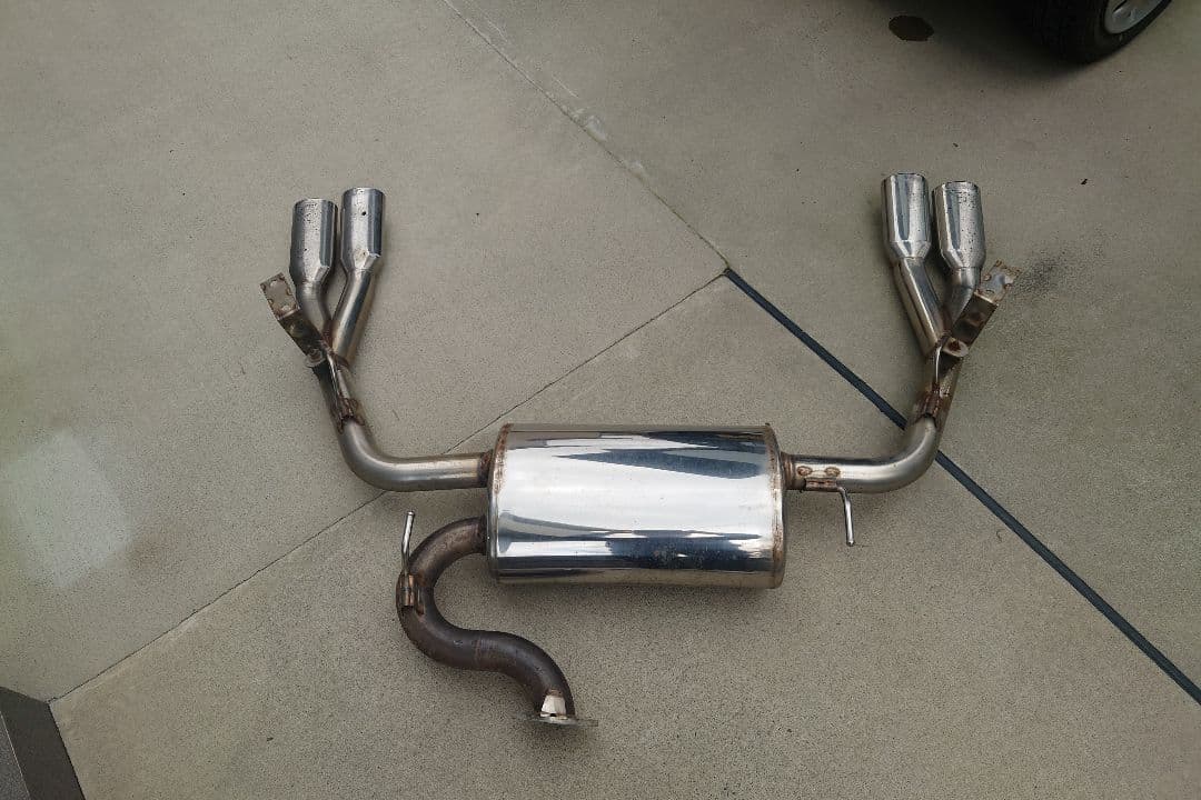 azr６０用ステンレス製4本だしマフラー