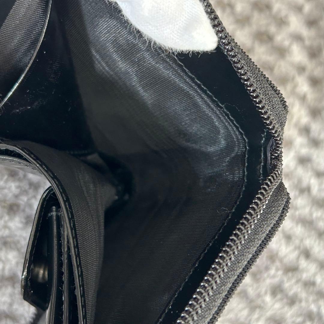 GUCCI ブラック 2つ折り財布 メンズ 035 0416 1988