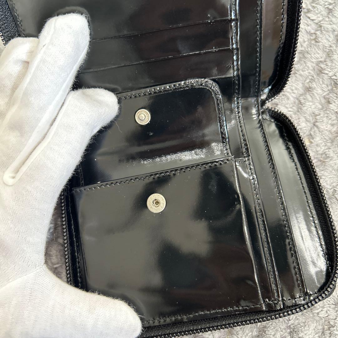 GUCCI ブラック 2つ折り財布 メンズ 035 0416 1988