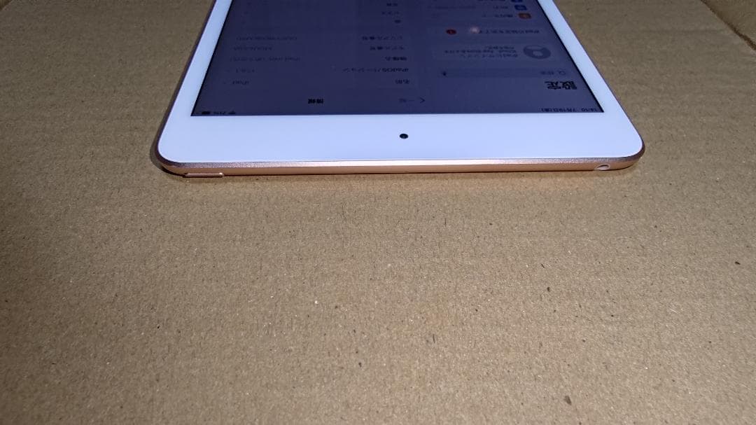 ジャンク品 Apple iPad mini 4 256GB ゴールド Wi-Fi