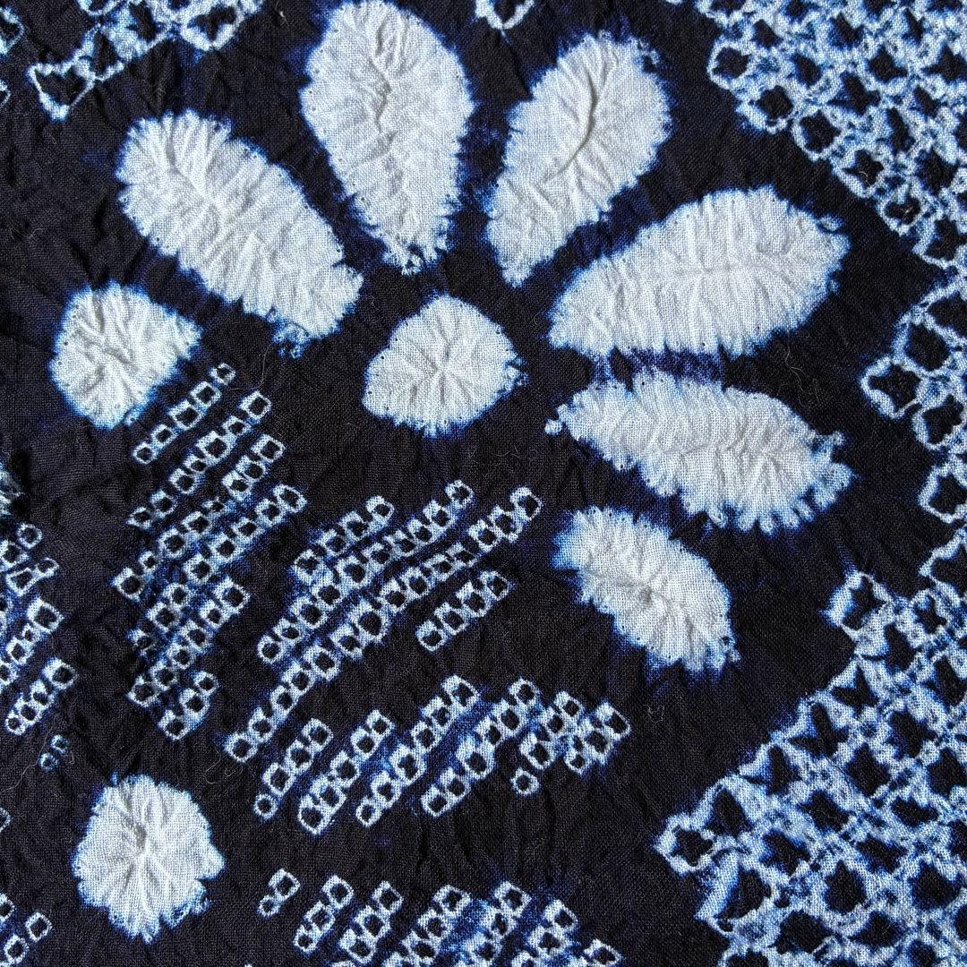 45浴衣【有松鳴海絞り・注染・男物】10枚おまとめ売り材料綿